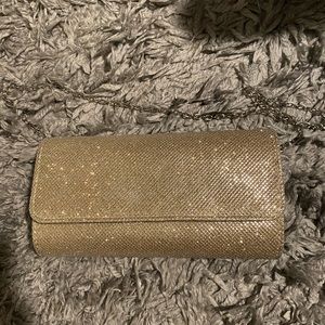 Gold clutch